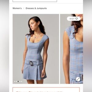 Urban outfitters kimchi blue Tate mini dress s